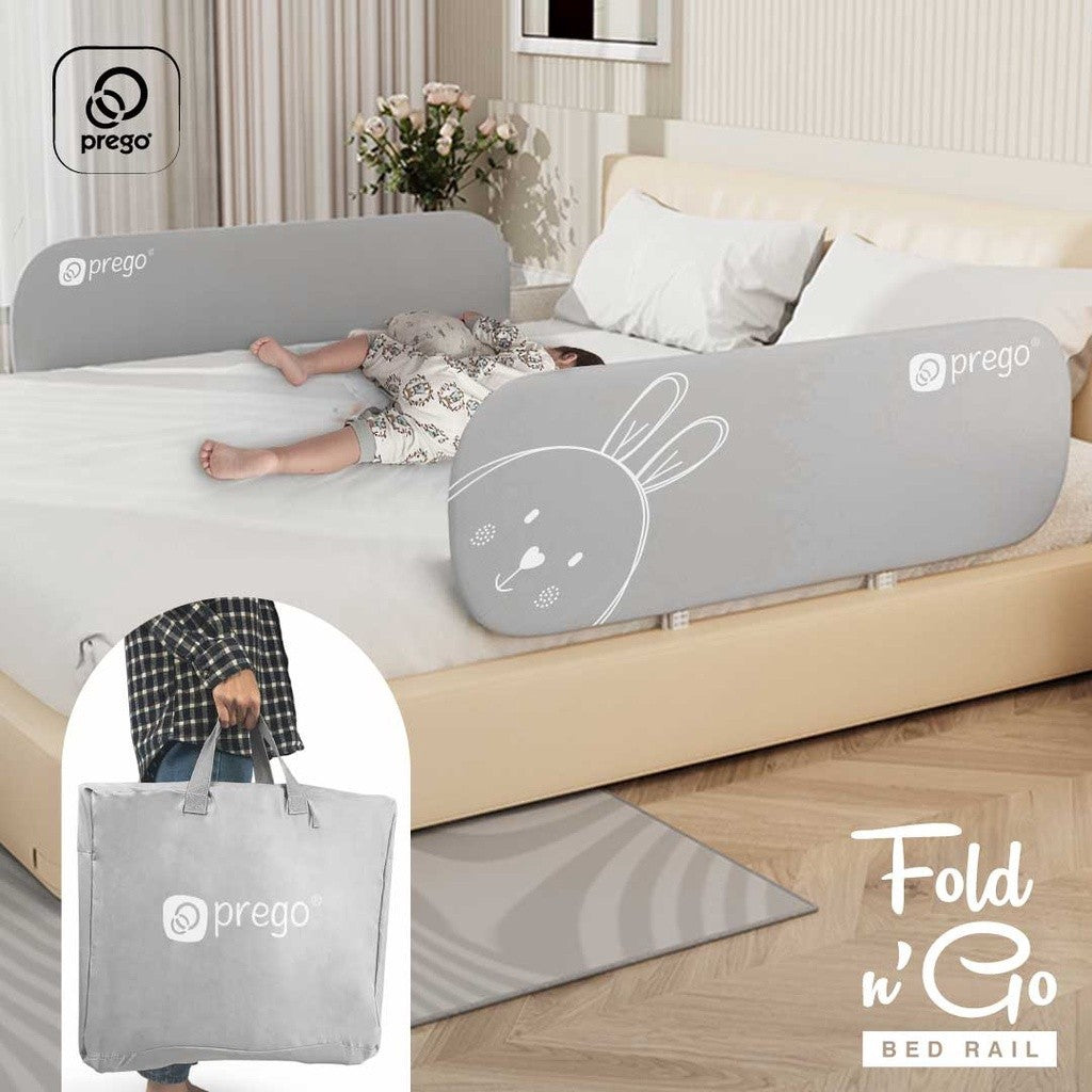 Prego Baby Fold n Go Portable Bed Rail Anti Fall Bed Guard