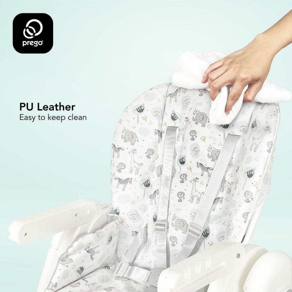 Prego Baby Elite Multi Function High Chair Compact Foldable