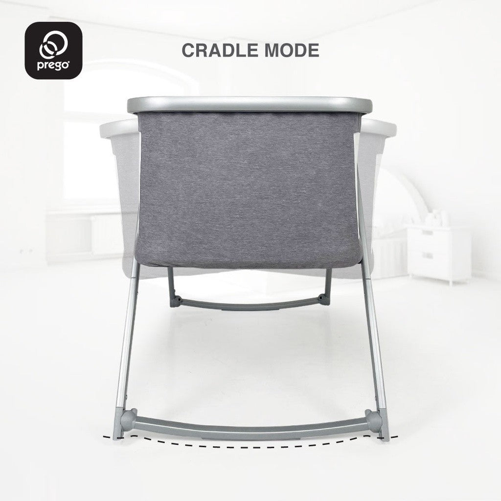 Prego Baby Luna Foldable Baby Bassinet With Mosquito Net