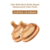 Heorshe Ultra Wide Neck Replacement Nipples S/M/X/F Flow