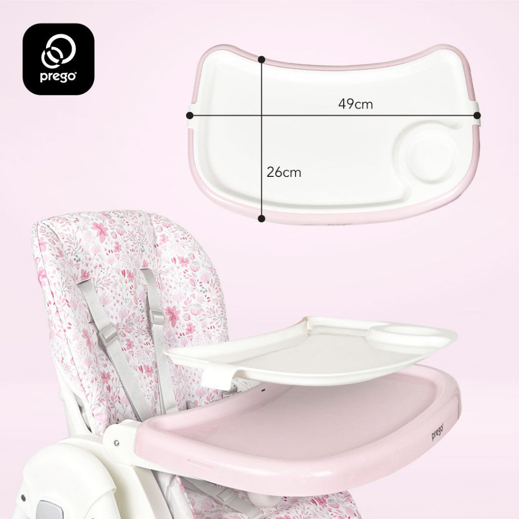 Prego Baby Elite Multi Function High Chair Compact Foldable