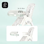 Prego Baby Elite Multi Function High Chair Compact Foldable