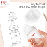 Pigeon Soft Touch 3 Nursing Bottle Ppsu 160ML / 240ML Single & Twin Pack