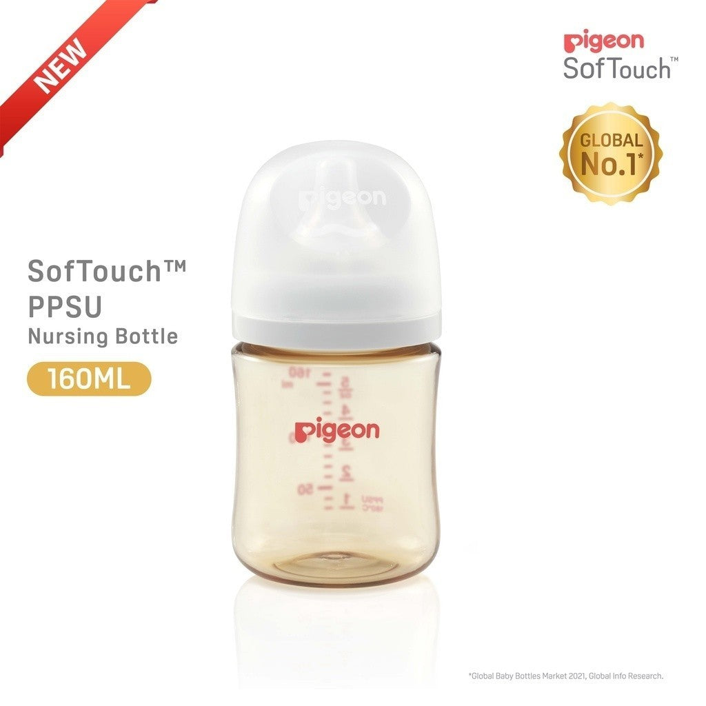 Pigeon Soft Touch 3 Nursing Bottle Ppsu 160ML / 240ML Single & Twin Pack