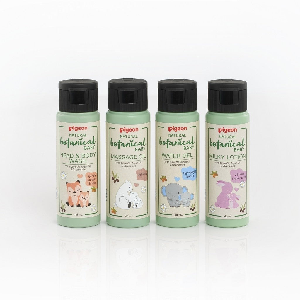 Pigeon Natural Botanical Baby Travel Set