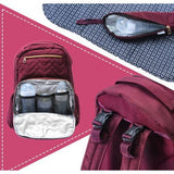 Princeton Bag Milano Maroon / Navy Blue / Black