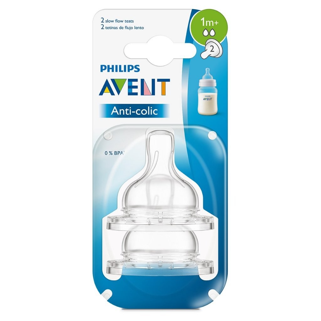 Philips Avent Anti-Colic Teats Airflex - 4 Sizes