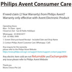 Philips Avent Baby Bottle Steam Sterilizer & Dryer