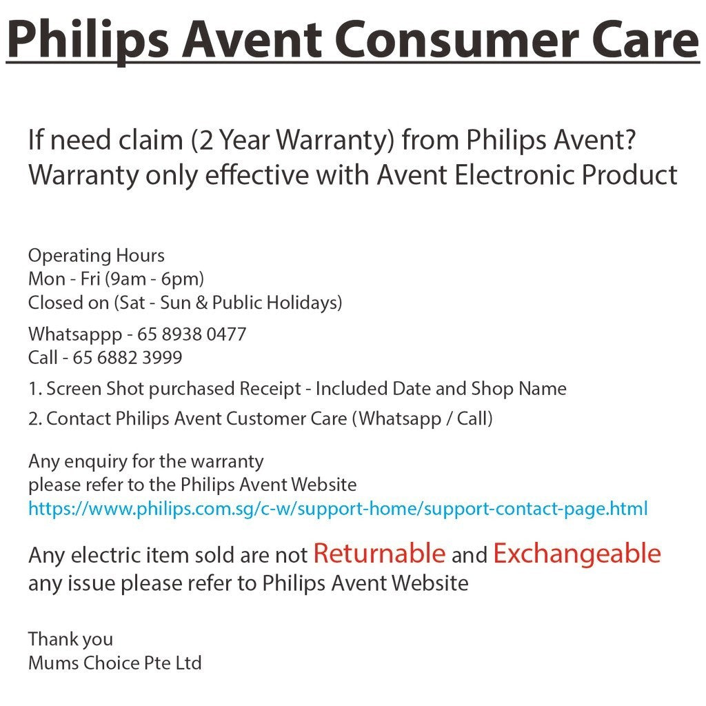 Philips Avent Baby Bottle Steam Sterilizer & Dryer