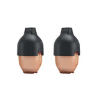 HEORSHE Antibacterial Ultra Wide Neck Silicone Bottle |160ml Twin Pack