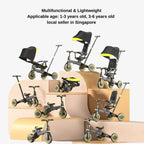 Easy choice 9 in 1 baby  stroller Kids tricycle balance car