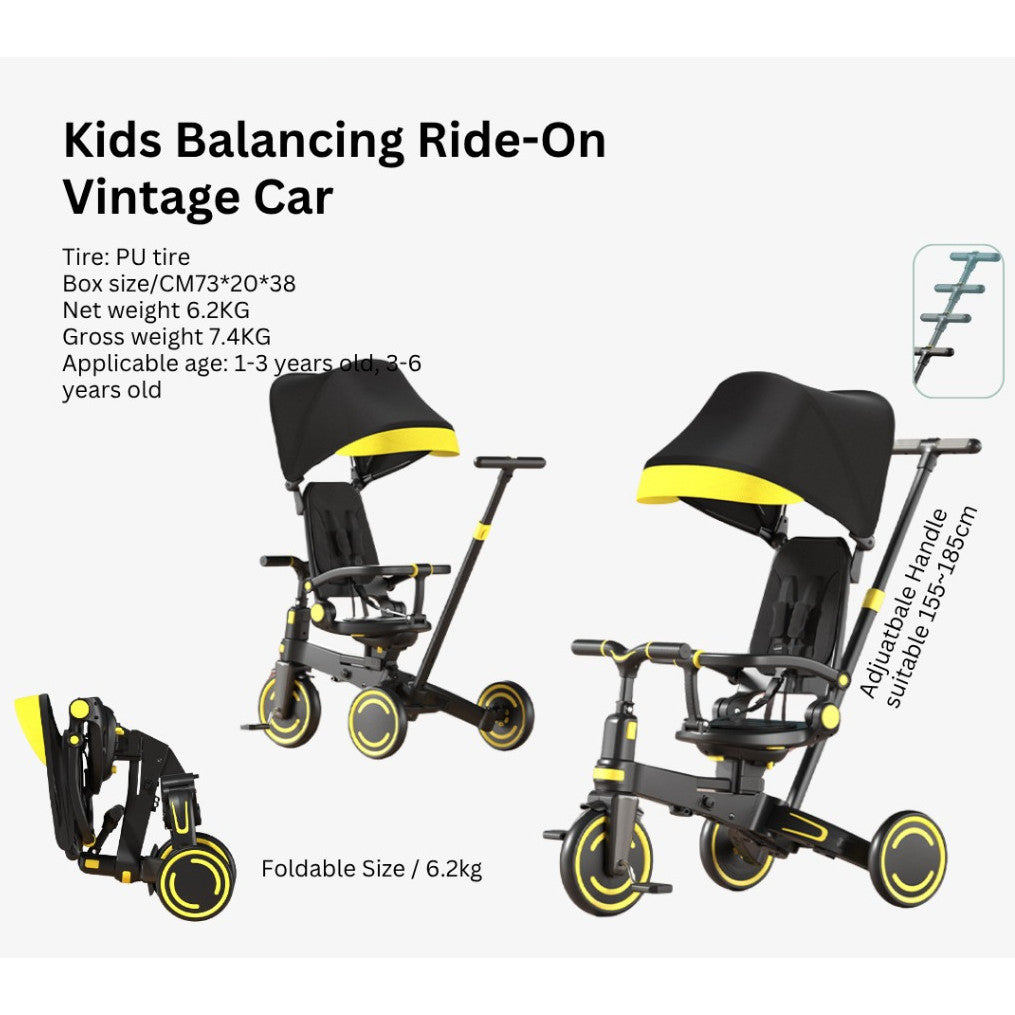 Easy choice 9 in 1 baby  stroller Kids tricycle balance car