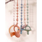 Mums Choice Silicone Pacifier Chain w/ Clip