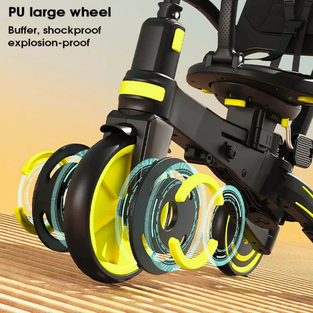 Easy choice 9 in 1 baby  stroller Kids tricycle balance car