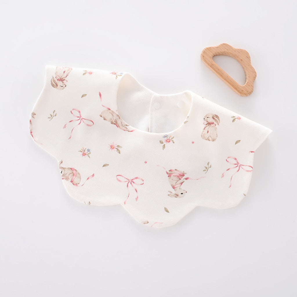 Nemobaby 1Pcs Lot Baby Cotton Bibs Waterproof Cartoon Embroidery Infant Accessories #Baby clothes