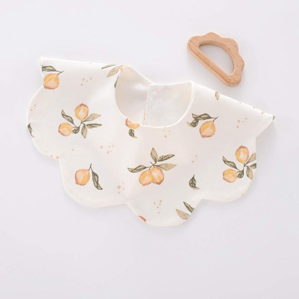 Nemobaby 1Pcs Lot Baby Cotton Bibs Waterproof Cartoon Embroidery Infant Accessories #Baby clothes