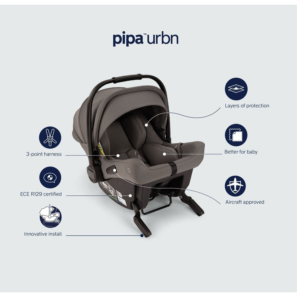 Nuna pipa™ URBN BABY CARRIER / CAR SEAT