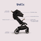 Nuna trvl™ lx Lightweight Stroller
