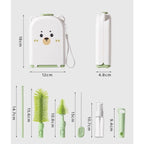 Mums Choice Portable Bottle Brush Set / Travel-Friendly