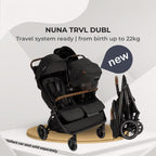 Nuna trvl™ DUBL Twin Stroller