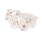 Nemobaby 1Pcs Lot Baby Cotton Bibs Waterproof Cartoon Embroidery Infant Accessories #Baby clothes