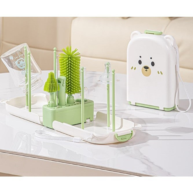 Mums Choice Portable Bottle Brush Set / Travel-Friendly