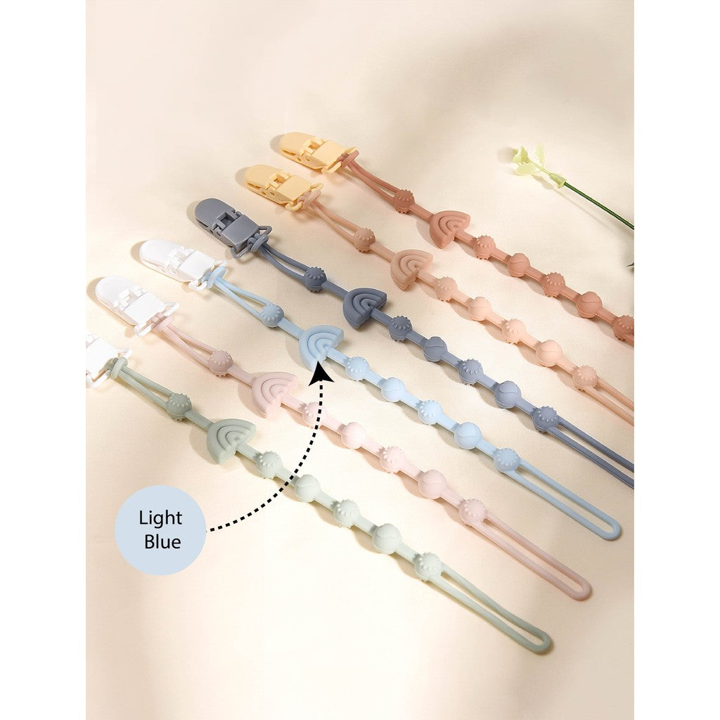 Mums Choice Silicone Pacifier Chain w/ Clip