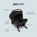 Nuna pipa™ URBN BABY CARRIER / CAR SEAT