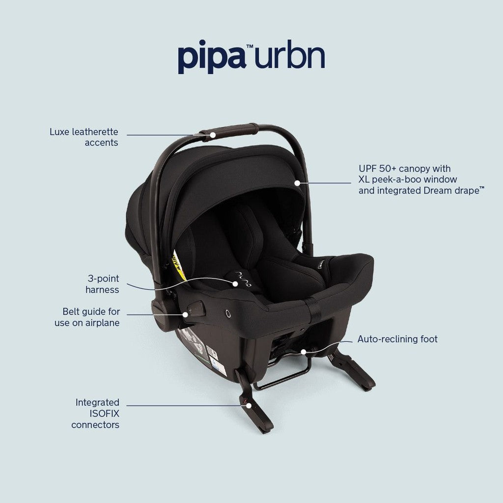Nuna pipa™ URBN BABY CARRIER / CAR SEAT