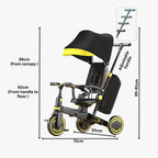 Easy choice 9 in 1 baby  stroller Kids tricycle balance car