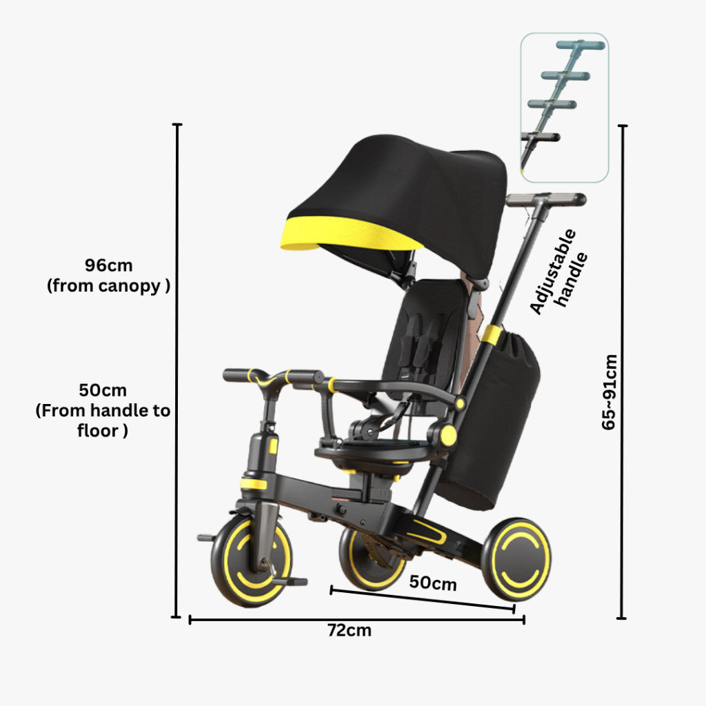 Easy choice 9 in 1 baby  stroller Kids tricycle balance car