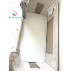 Nemobaby Anti Dust Mite High Density Foam Mattress With Holes Suitable for Chicco Next2me model