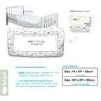 Koala Living 100% Pure Combed Cotton Mattress Fitted Sheet