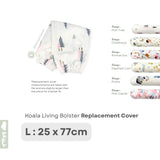 Koala Living 100% Pure Combed  Cotton Toddler Bolster With replacement Cover