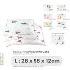 Koala Living 100% Pure Combed Cotton Children Pillow With replacement Cover