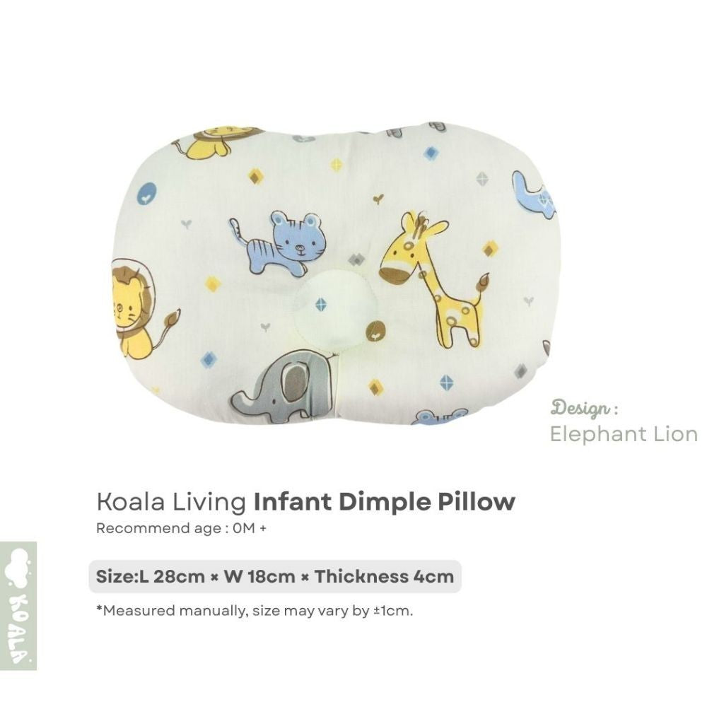 Koala Living 100% Pure Cotton Dimple Pillow
