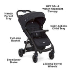 Joie Muze Lx Stroller with Footmuff (Newborn - 15kg)