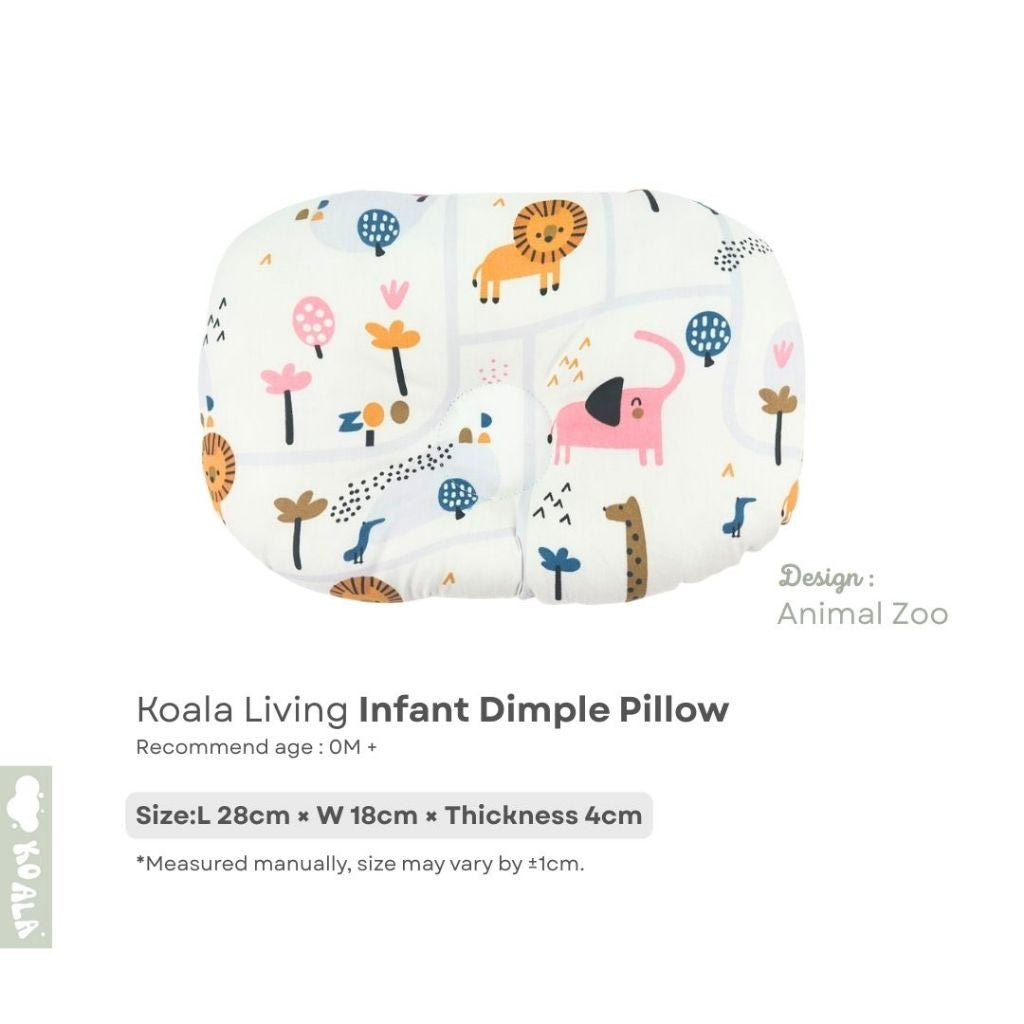 Koala Living 100% Pure Cotton Dimple Pillow
