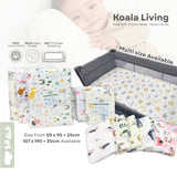 Koala Living 100% Pure Combed Cotton Mattress Fitted Sheet