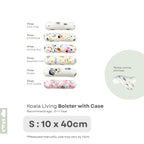 Koala Living 100% Pure Combed  Cotton Toddler Bolster With replacement Cover