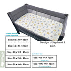 Koala Living 100% Pure Combed Cotton Mattress Fitted Sheet