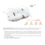 Koala Living 100% Pure Cotton Dimple Pillow