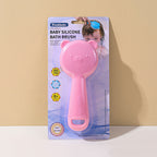Kokibebe Baby Silicone Bath Brush / Cartoon Silicone Baby Shampoo Brush / Scalp Cleansing & Anti-Itch Hair Washing Comb