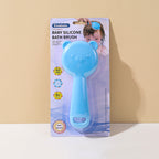 Kokibebe Baby Silicone Bath Brush / Cartoon Silicone Baby Shampoo Brush / Scalp Cleansing & Anti-Itch Hair Washing Comb