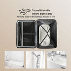 Prego Baby ThermoBath Foldable Bath Tub With Stand For Newborn2