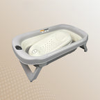 Prego Baby ThermoBath Foldable Bath Tub With Stand For Newborn2