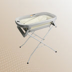 Prego Baby ThermoBath Foldable Bath Tub With Stand For Newborn2