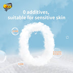 Mums Choice HK Rubber Duck face towel -Sensitive Skin & Dry and Wet Use (60 Pcs)