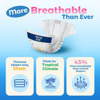 Peachy Bum Cloud Soft Diaper Pants | Size M | L | XL | XXL (1pack)