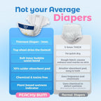 Peachy Bum Cloud Soft Tape Diapers | Size NB | S | M | L (1pack)